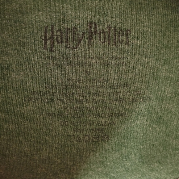 Harry Potter Slytherin Green Short Sleeve Tee sz M - Picture 3 of 7